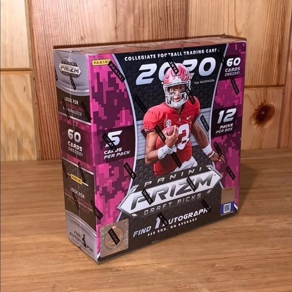 Panini Other - (1) New Sealed 2020 Panini PRIZM Draft Picks DP NFL Football Mega Box - 1 Auto